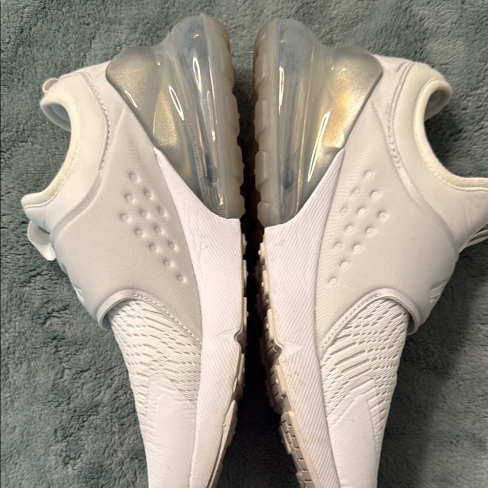 Nike White Slip-On Shoes with Air Sole - Picture 6 of 8